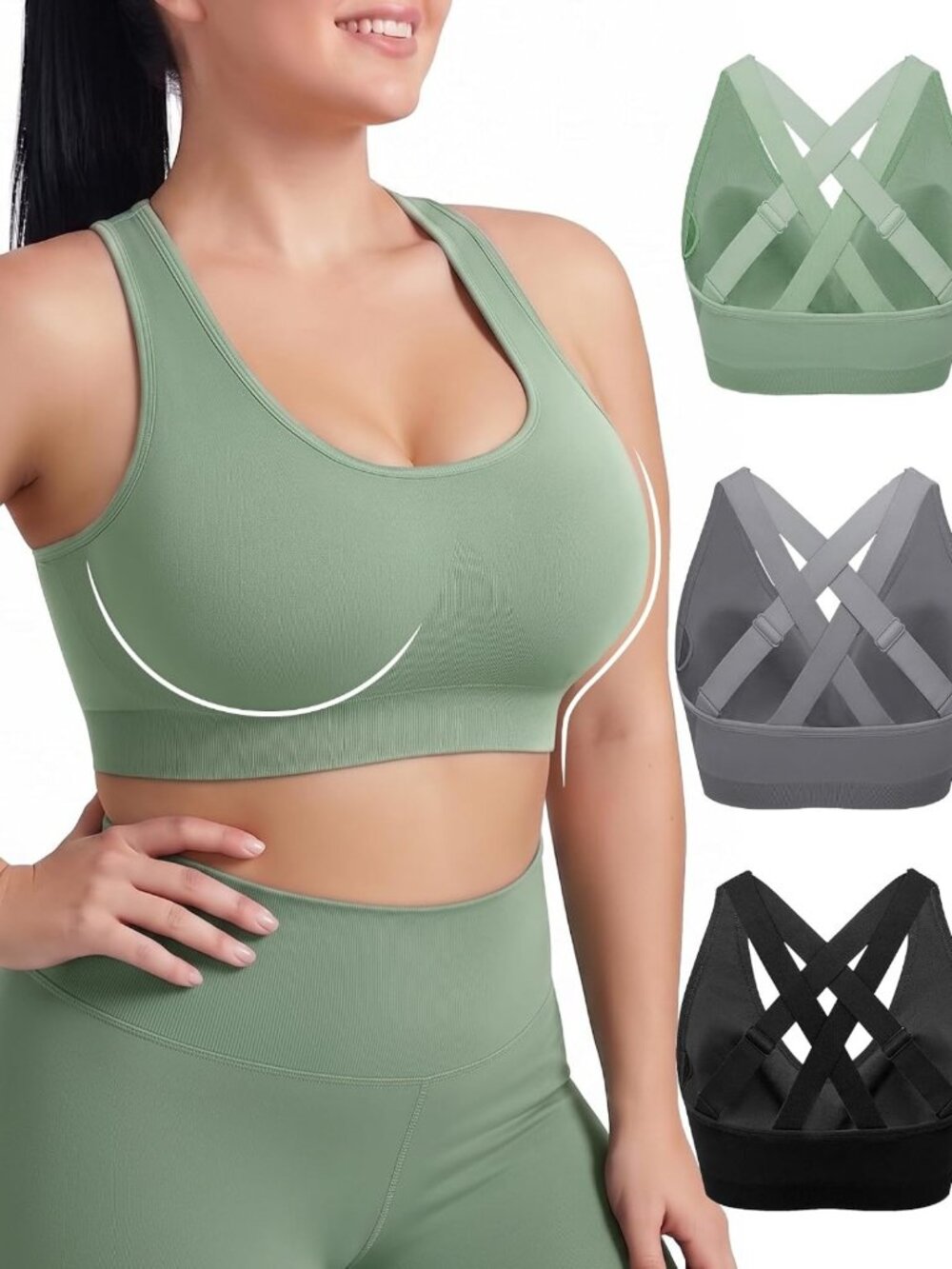 Comfortable Adjustable Sports Bra for Women - All-Day Support & Fit